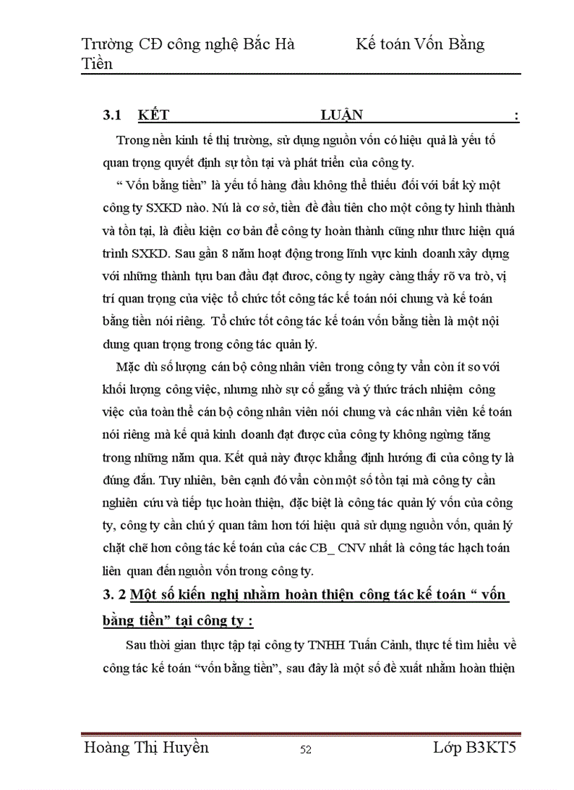 image for page Báo cáo thực tập tại CTy TNHH Tuấn Cảnh