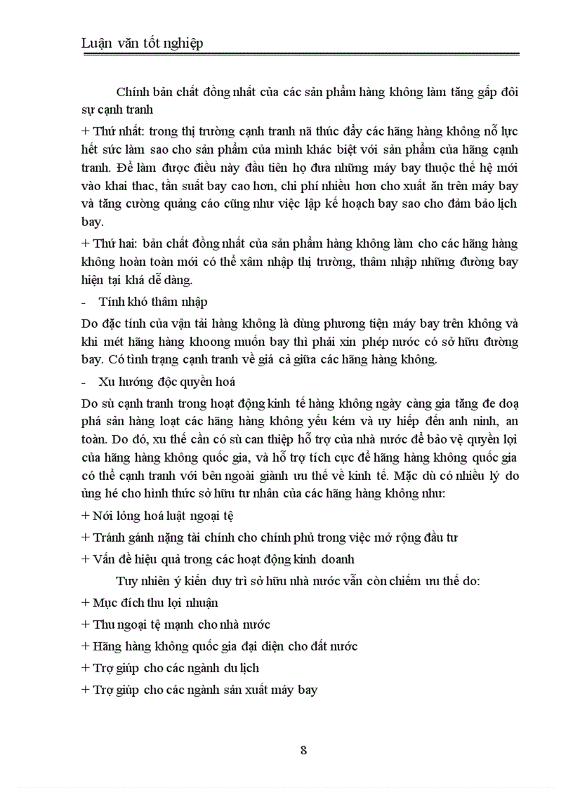 image for page Một số giải pháp nhằm nâng cao hiệu quả kinh doanh vận tải hàng không của hãng hàng không Quốc gia Việt Nam (Vietnam Airlines)