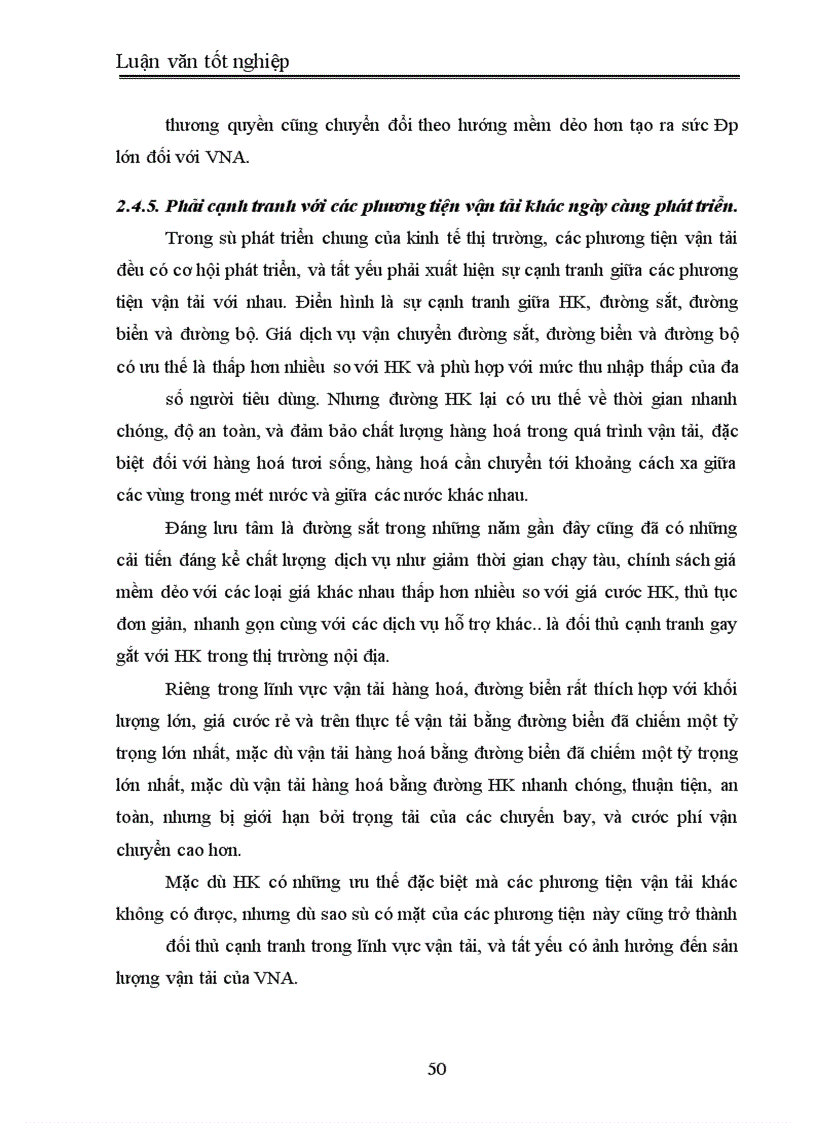 image for page Một số giải pháp nhằm nâng cao hiệu quả kinh doanh vận tải hàng không của hãng hàng không Quốc gia Việt Nam (Vietnam Airlines)