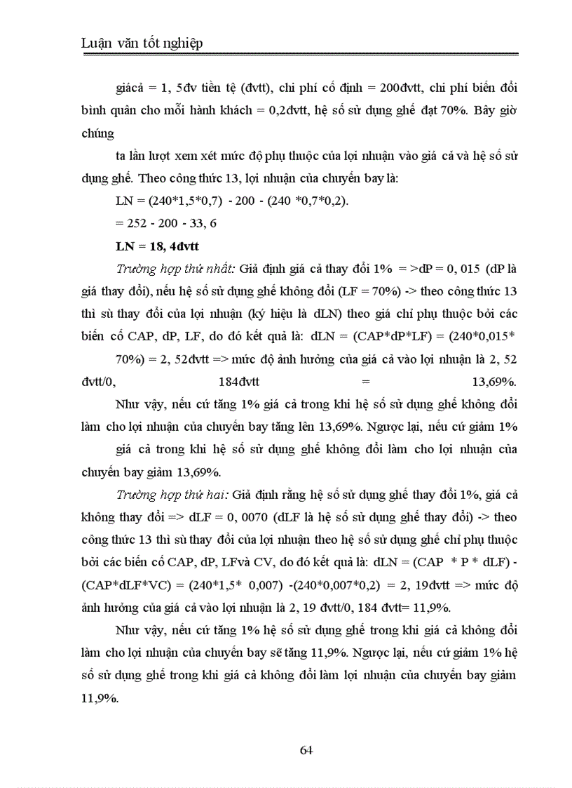 image for page Một số giải pháp nhằm nâng cao hiệu quả kinh doanh vận tải hàng không của hãng hàng không Quốc gia Việt Nam (Vietnam Airlines)