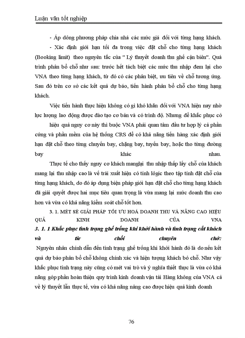 image for page Một số giải pháp nhằm nâng cao hiệu quả kinh doanh vận tải hàng không của hãng hàng không Quốc gia Việt Nam (Vietnam Airlines)