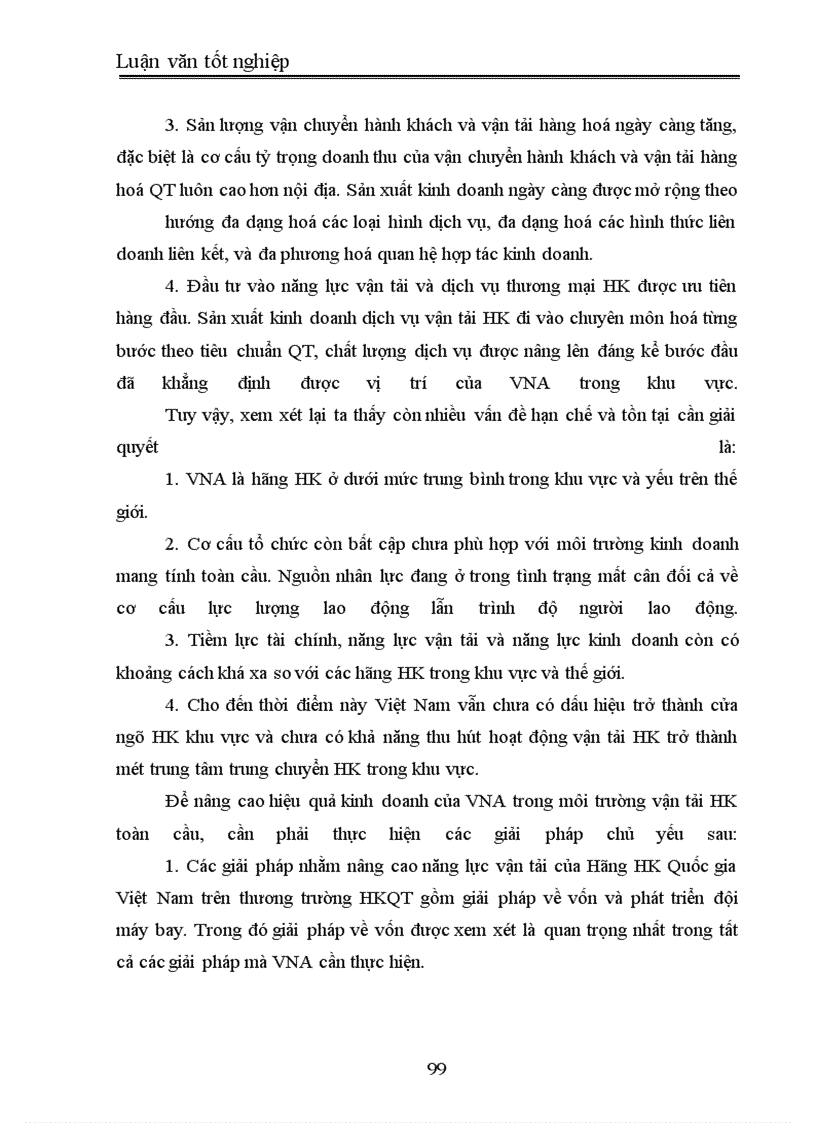 image for page Một số giải pháp nhằm nâng cao hiệu quả kinh doanh vận tải hàng không của hãng hàng không Quốc gia Việt Nam (Vietnam Airlines)