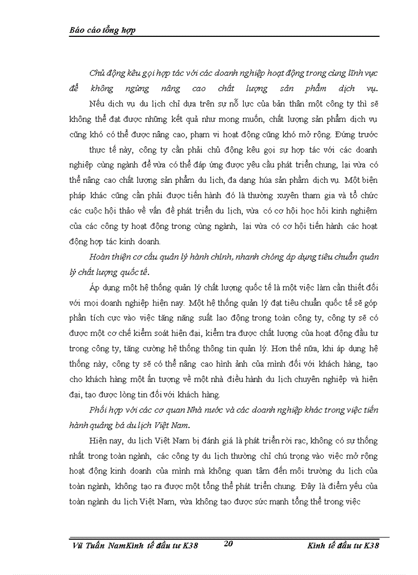 image for page Thực trạng hoạt động đầu tư của Công ty du lịch cổ phần Bưu điện trong giai đoạn 2000-2005