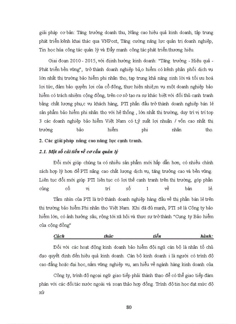 image for page Nâng cao năng lực cạnh tranh của hệ thống bán lẻ bảo hiểm trong công ty cổ phần Bảo hiểm Bưu điện
