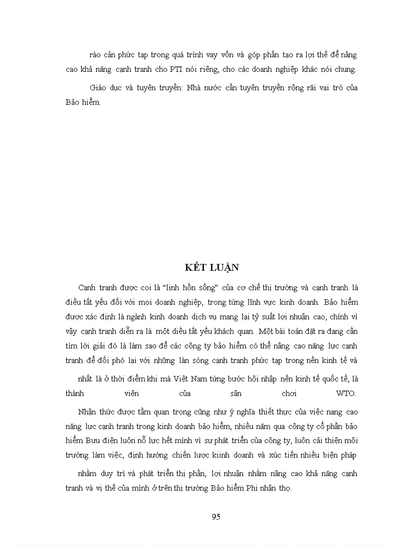 image for page Nâng cao năng lực cạnh tranh của hệ thống bán lẻ bảo hiểm trong công ty cổ phần Bảo hiểm Bưu điện