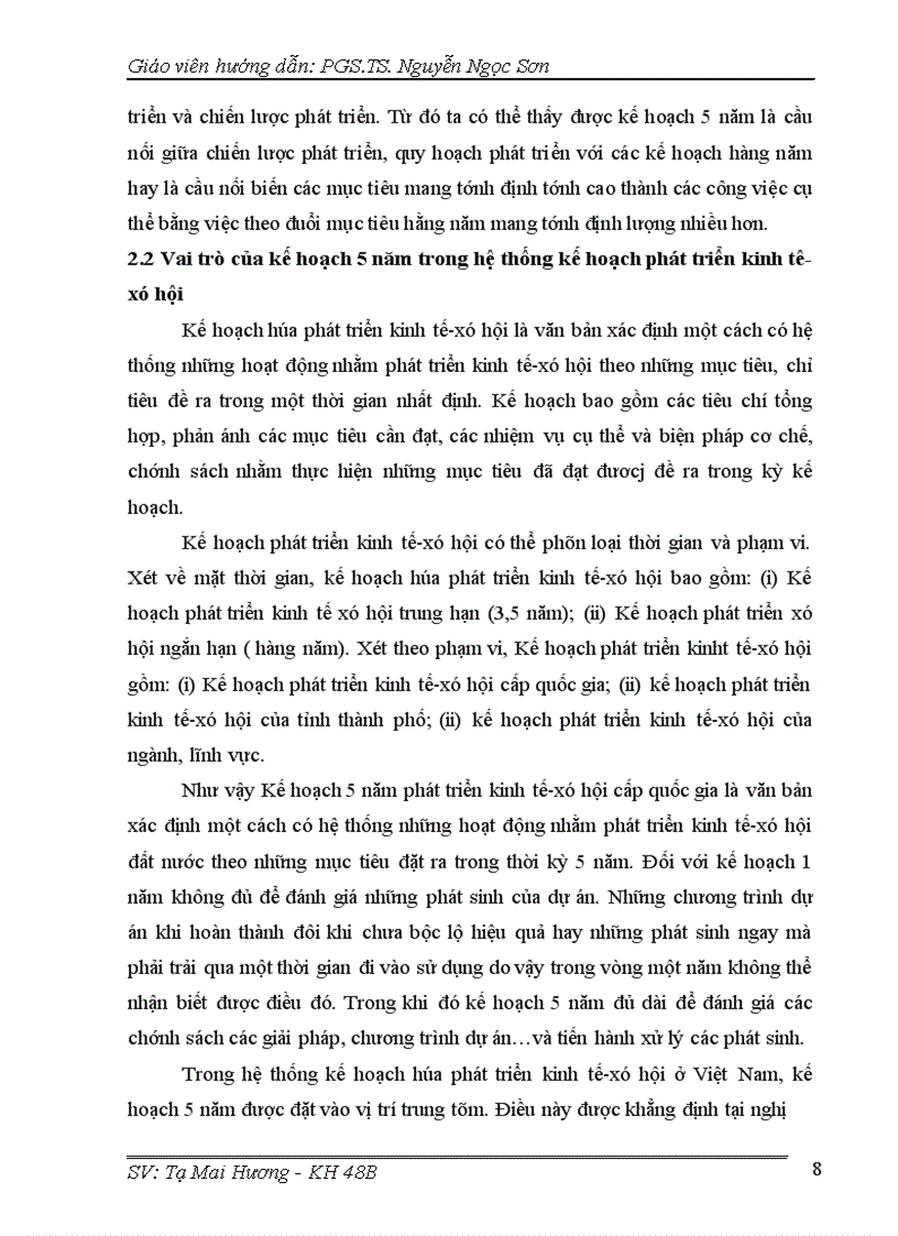 image for page Lập kế hoạch 5 năm phát triển kinh tế xã hội ở Việt Nam