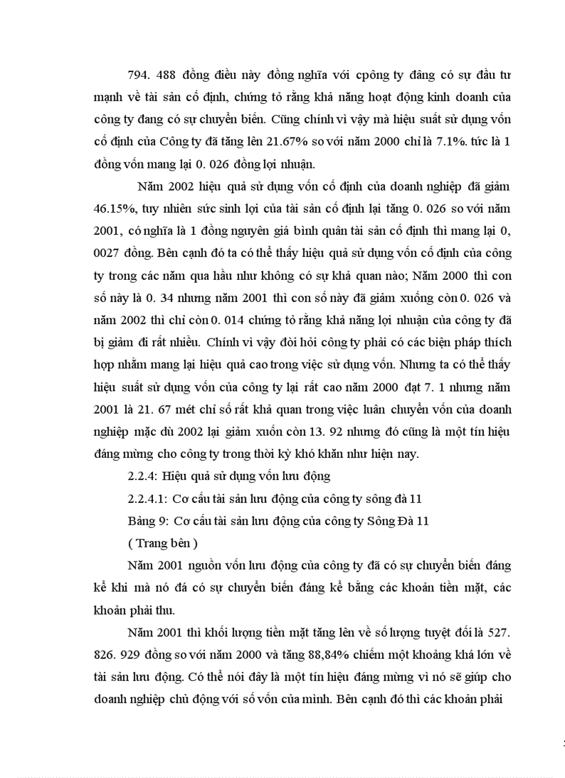 image for page Huy động và sử dụng vốn tại công ty Sông Đà 11