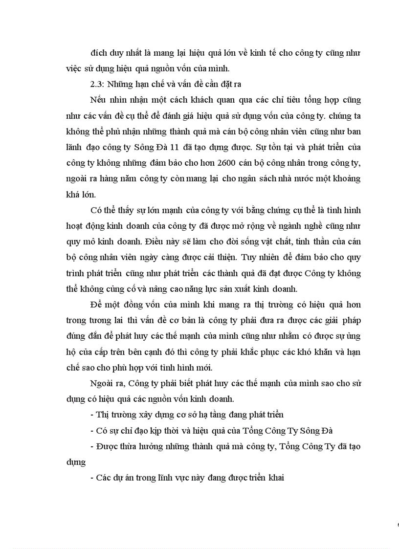 image for page Huy động và sử dụng vốn tại công ty Sông Đà 11