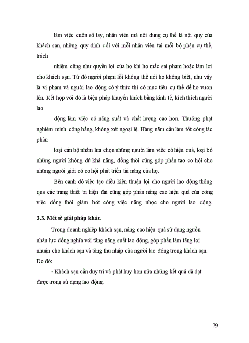 image for page Quản trị nhân sự tại khách sạn Đông Á, thực trạng và giải pháp