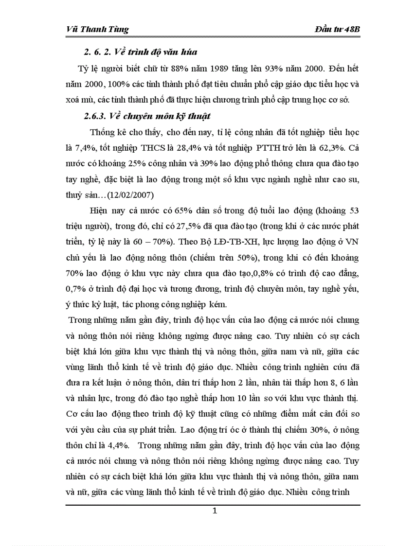 image for page Đầu tư phát triển nguồn nhân lực Việt Nam giai đoạn 2001-2008