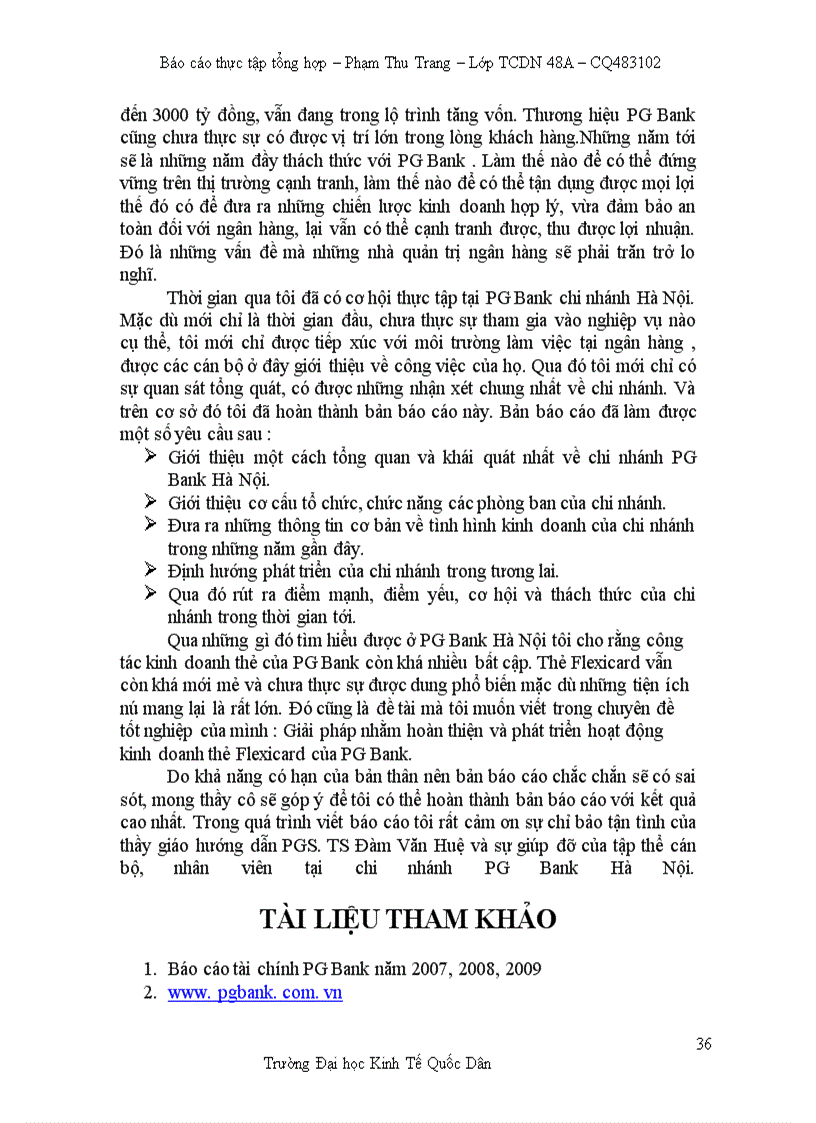 image for page Giải pháp nhằm hoàn thiện và phát triển hoạt động kinh doanh thẻ Flexicard của PG Bankx