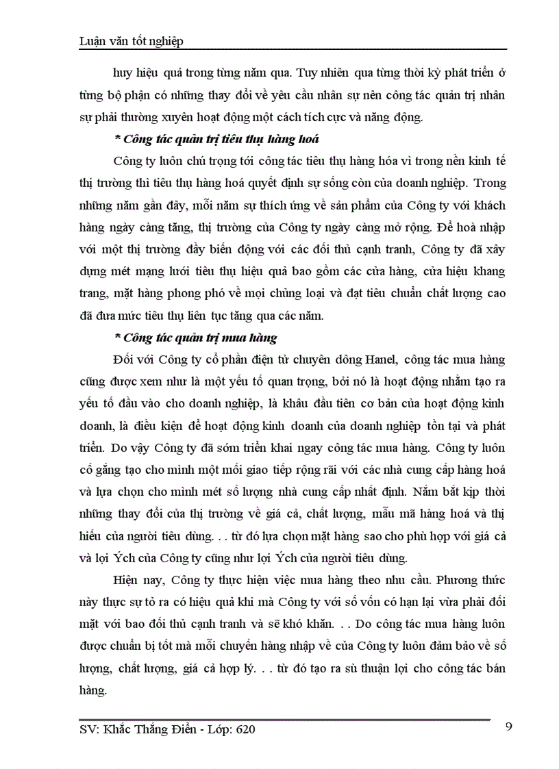 image for page Phân tích doanh thu tiêu thụ của Công ty cổ phần điện tử chuyên dụng Hanel