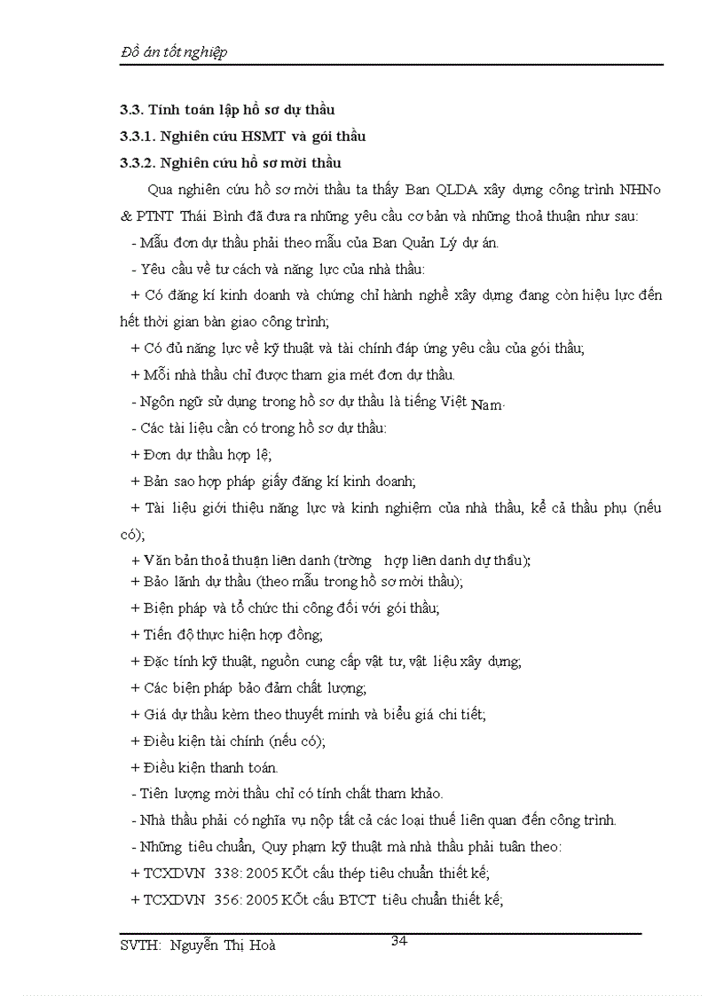 image for page Lập hồ sơ dự thầu thi công xây dựng công trình: “ Nhà làm việc NHNN & PTNT tỉnh Thái Bình”.