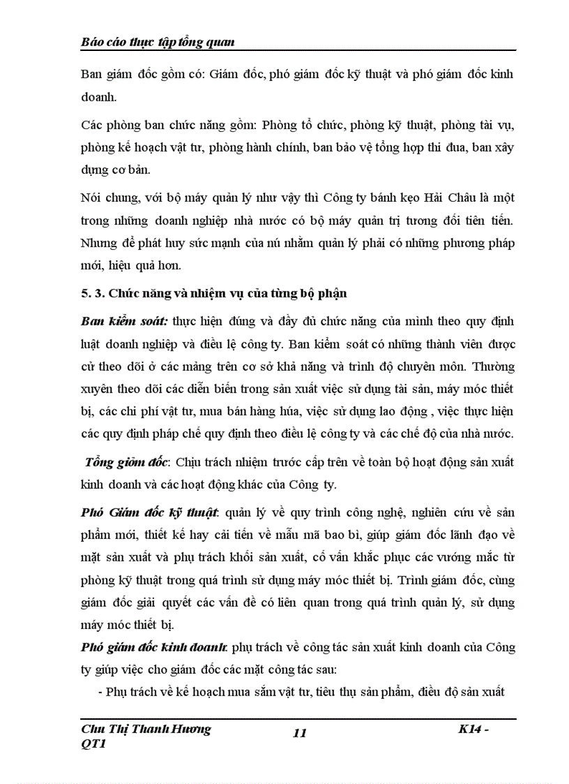 image for page Khảo sát các yếu tố “đầu vào”, “đầu ra” của Công ty cổ phần bánh kẹo Hải Châu