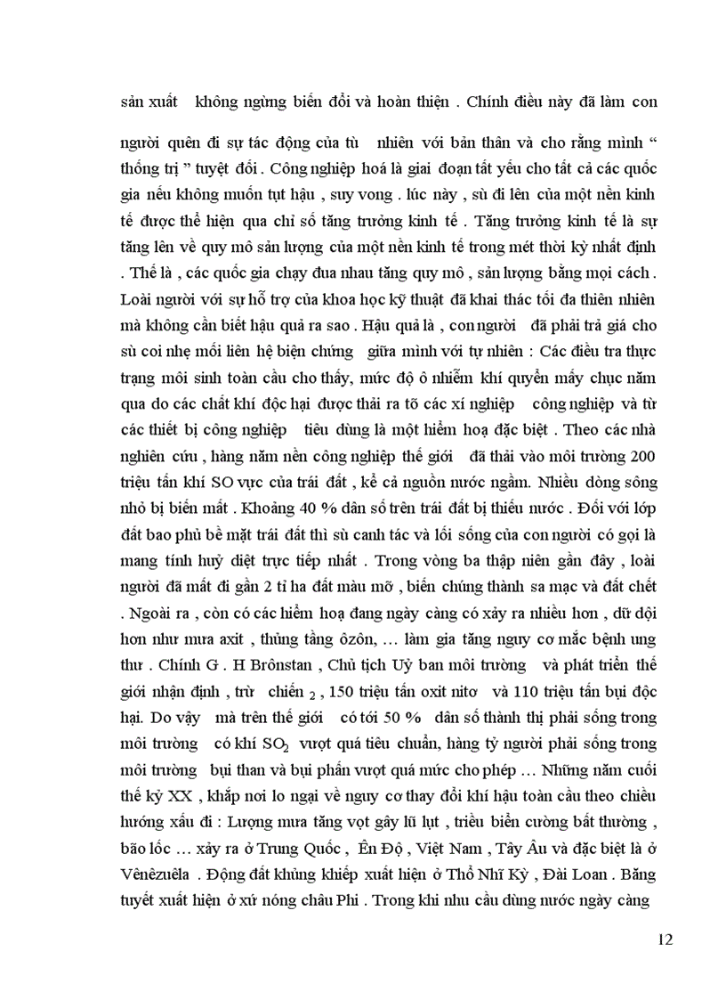 image for page Tăng trưởng kinh tế và bảo vệ môi trường