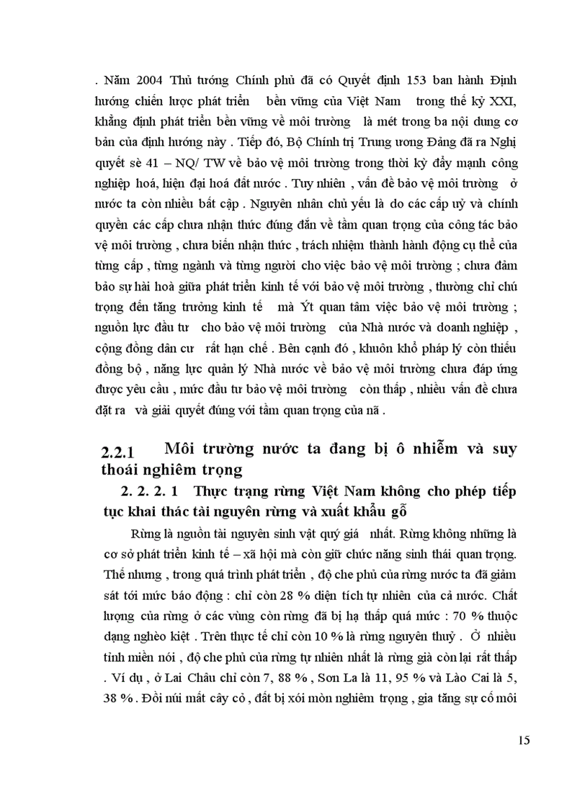 image for page Tăng trưởng kinh tế và bảo vệ môi trường