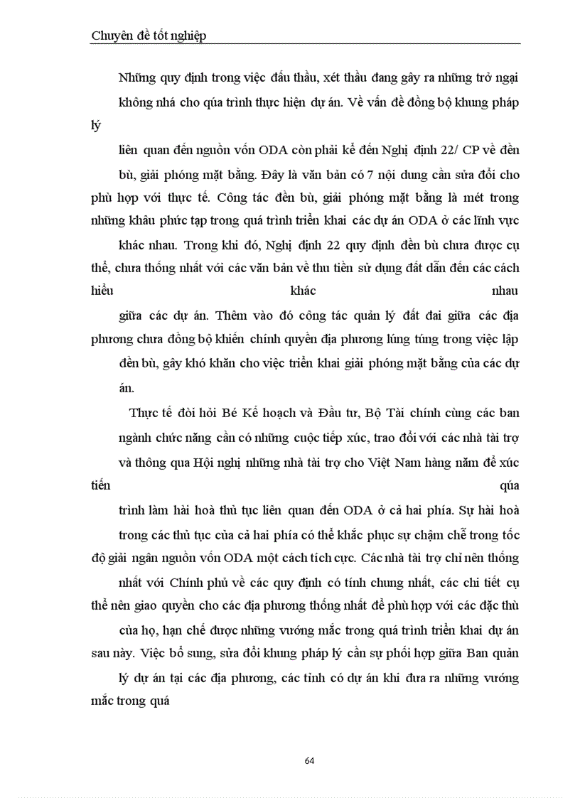 image for page Những giải pháp nhằm đẩy nhanh tiến độ giải ngân nguồn vốn hỗ trợ phát triển chính thức (ODA) tại Việt Nam giai đoạn 2001-2005
