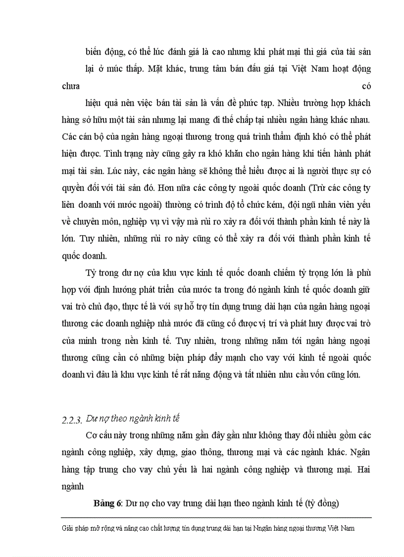 image for page Giải pháp nhằm nâng cao chất lượng tín dụng trung dài hạn tại Ngân hàng Ngoại thương Việt Nam