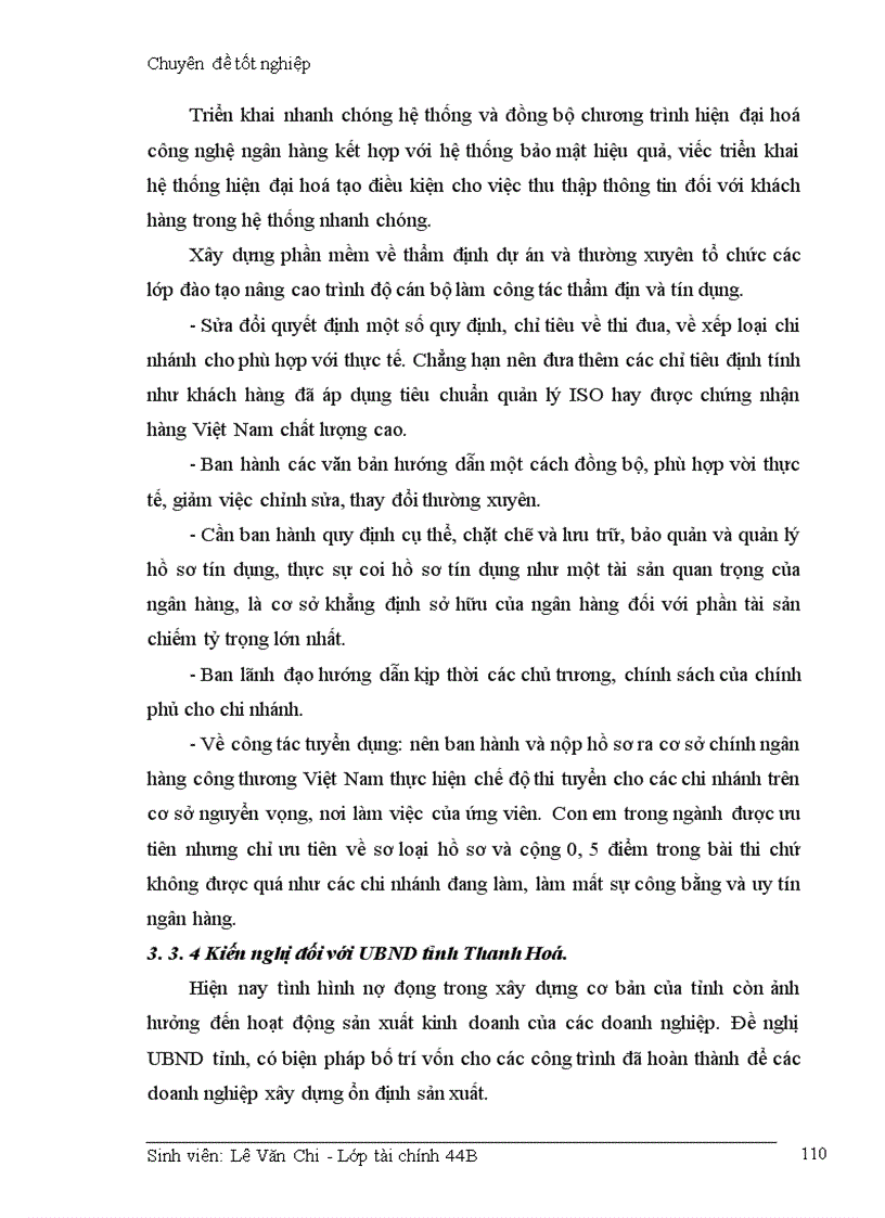 image for page Giải phỏp hạn chế rủi ro trong hoạt động cho vay của Ngõn hàng công thương Thanh Hóa