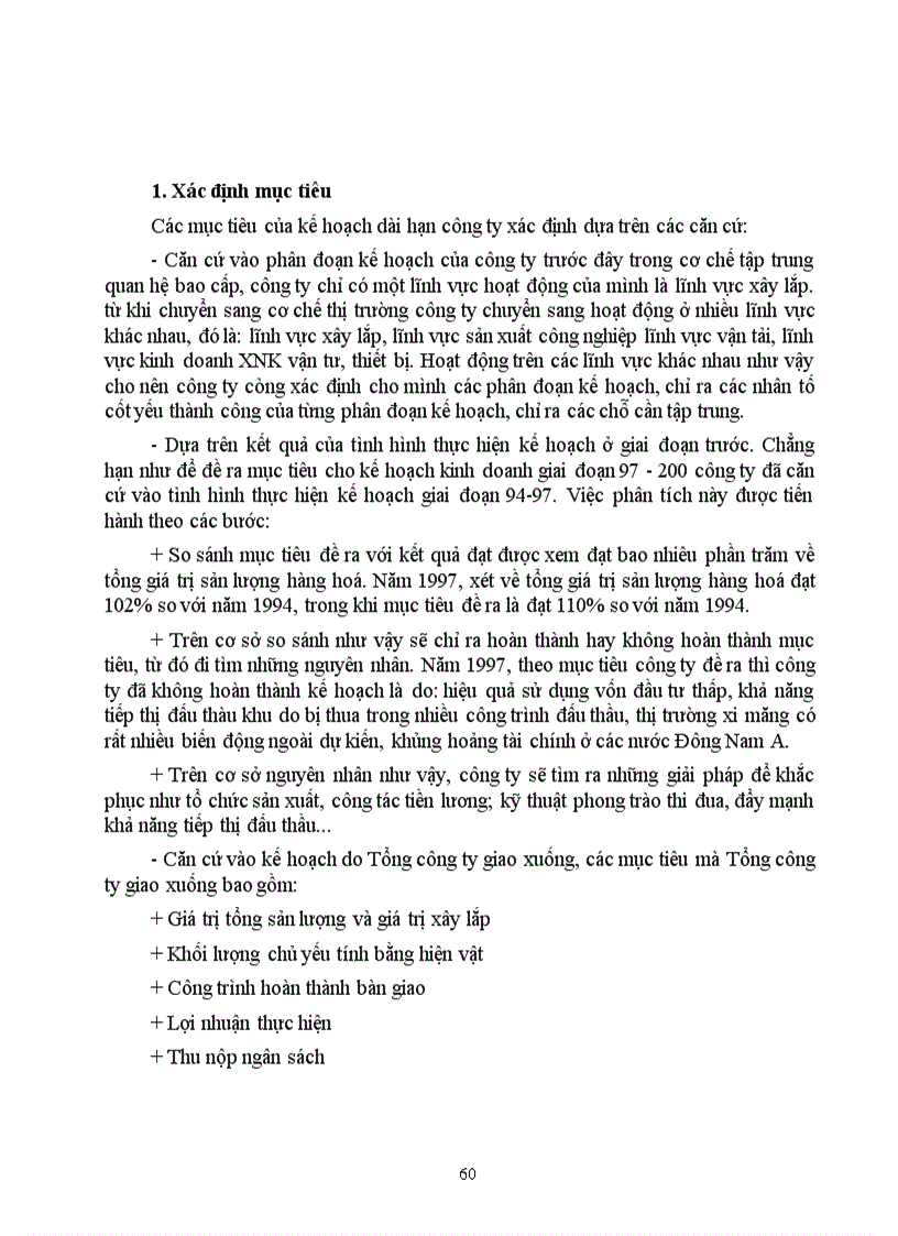 image for page Một số biện pháp chủ yếu nhằm góp phần hoàn thiện quá trình xây dựng chiến lược kinh doanh ở Công ty Xây lắp - Vật tư - Vận tải Sông Đà 12