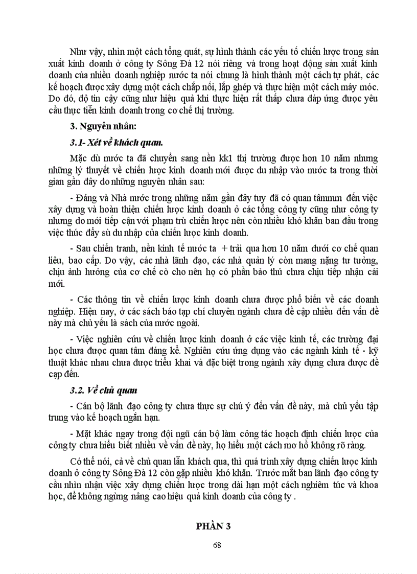 image for page Một số biện pháp chủ yếu nhằm góp phần hoàn thiện quá trình xây dựng chiến lược kinh doanh ở Công ty Xây lắp - Vật tư - Vận tải Sông Đà 12