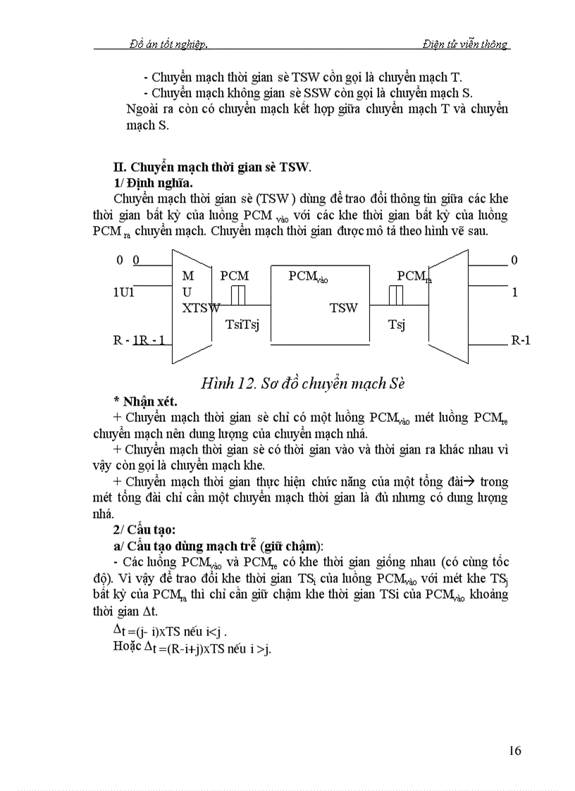 image for page Nghiên cứu kỹ thuật chuyển mạch trong Tổng Đài giới thiệu trường chuyển mạch số của tổng đài alcatel1000-e10