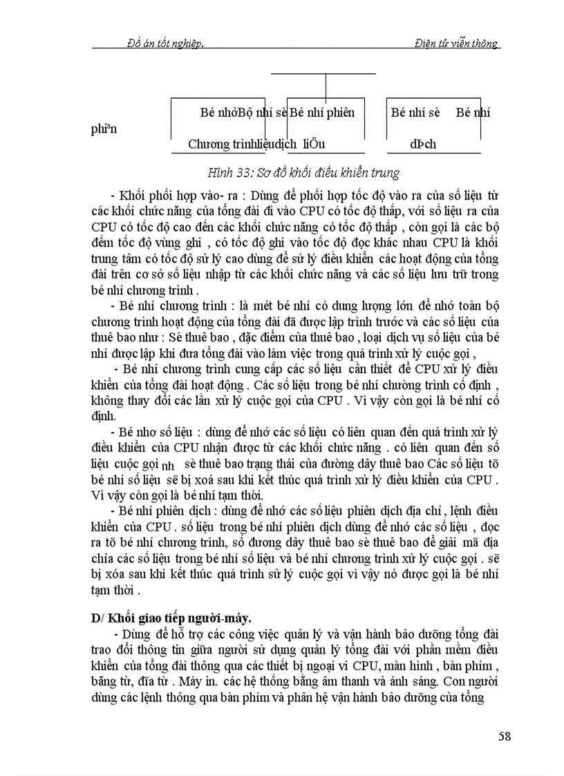 image for page Nghiên cứu kỹ thuật chuyển mạch trong Tổng Đài giới thiệu trường chuyển mạch số của tổng đài alcatel1000-e10