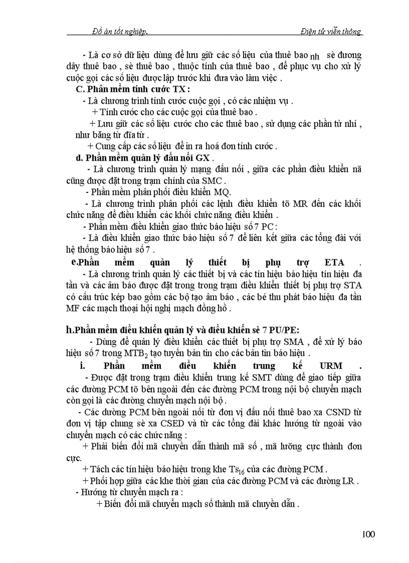image for page Nghiên cứu kỹ thuật chuyển mạch trong Tổng Đài giới thiệu trường chuyển mạch số của tổng đài alcatel1000-e10