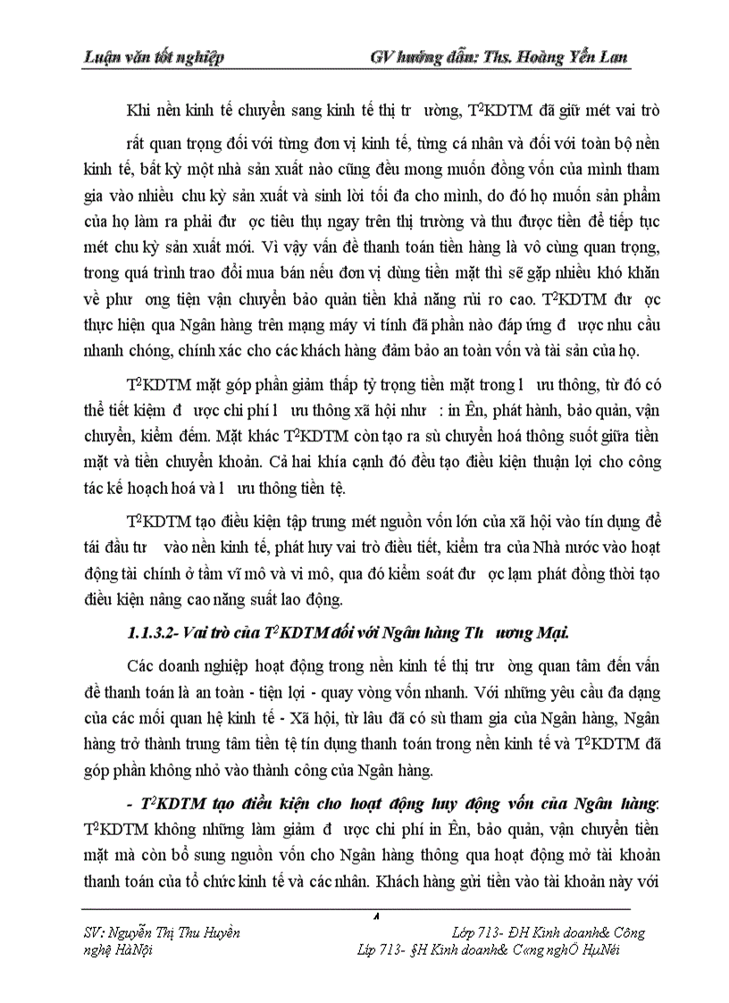 image for page Một số giải pháp nâng cao hiệu quả hoạt động thanh toán không dùng tiền mặt tại chi nhánh Ngân hàng No & PTNT huyện Kim thành- Hải Dương