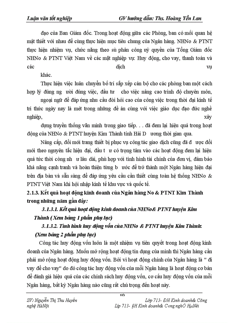 image for page Một số giải pháp nâng cao hiệu quả hoạt động thanh toán không dùng tiền mặt tại chi nhánh Ngân hàng No & PTNT huyện Kim thành- Hải Dương