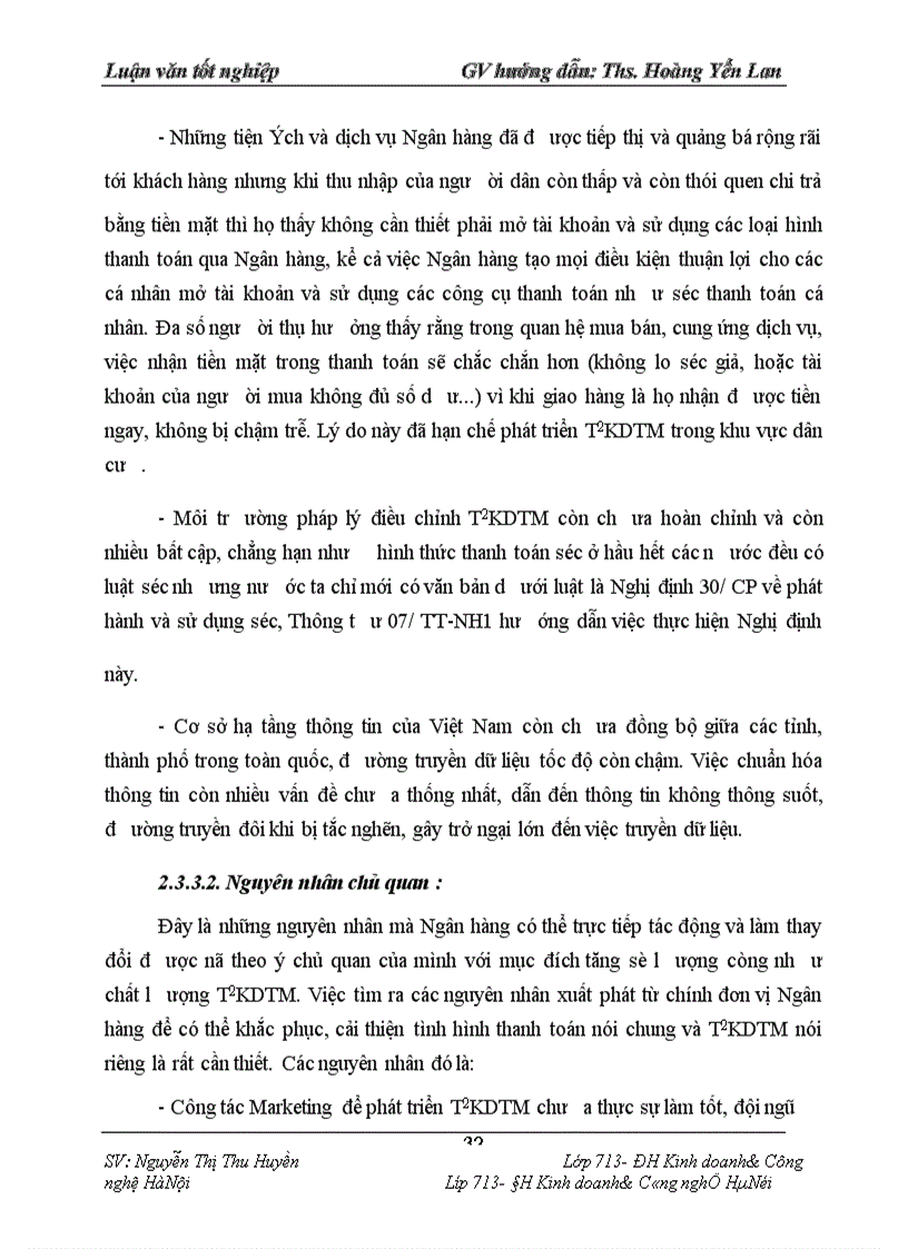 image for page Một số giải pháp nâng cao hiệu quả hoạt động thanh toán không dùng tiền mặt tại chi nhánh Ngân hàng No & PTNT huyện Kim thành- Hải Dương
