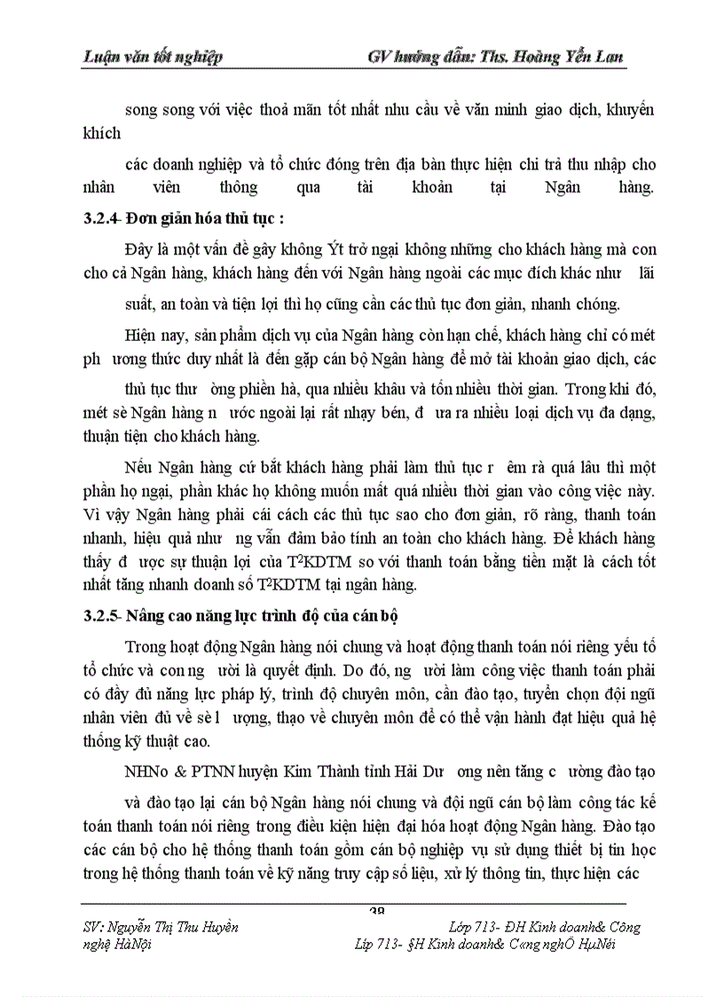 image for page Một số giải pháp nâng cao hiệu quả hoạt động thanh toán không dùng tiền mặt tại chi nhánh Ngân hàng No & PTNT huyện Kim thành- Hải Dương