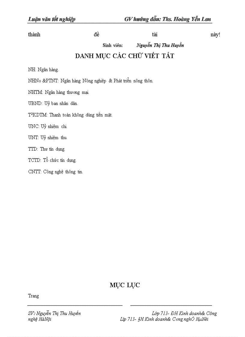 image for page Một số giải pháp nâng cao hiệu quả hoạt động thanh toán không dùng tiền mặt tại chi nhánh Ngân hàng No & PTNT huyện Kim thành- Hải Dương