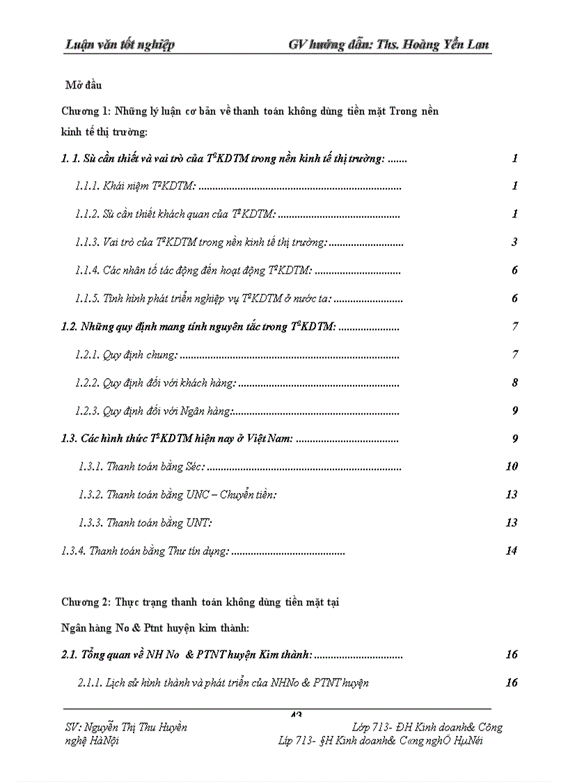 image for page Một số giải pháp nâng cao hiệu quả hoạt động thanh toán không dùng tiền mặt tại chi nhánh Ngân hàng No & PTNT huyện Kim thành- Hải Dương