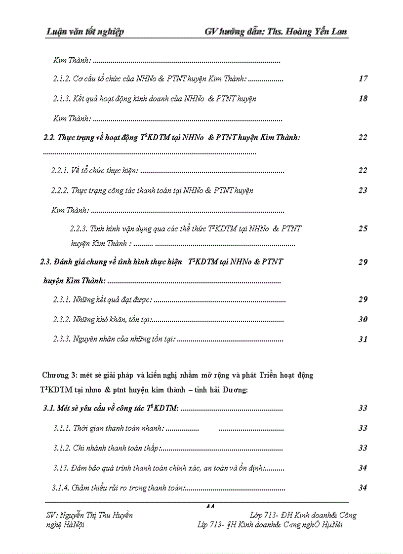 image for page Một số giải pháp nâng cao hiệu quả hoạt động thanh toán không dùng tiền mặt tại chi nhánh Ngân hàng No & PTNT huyện Kim thành- Hải Dương