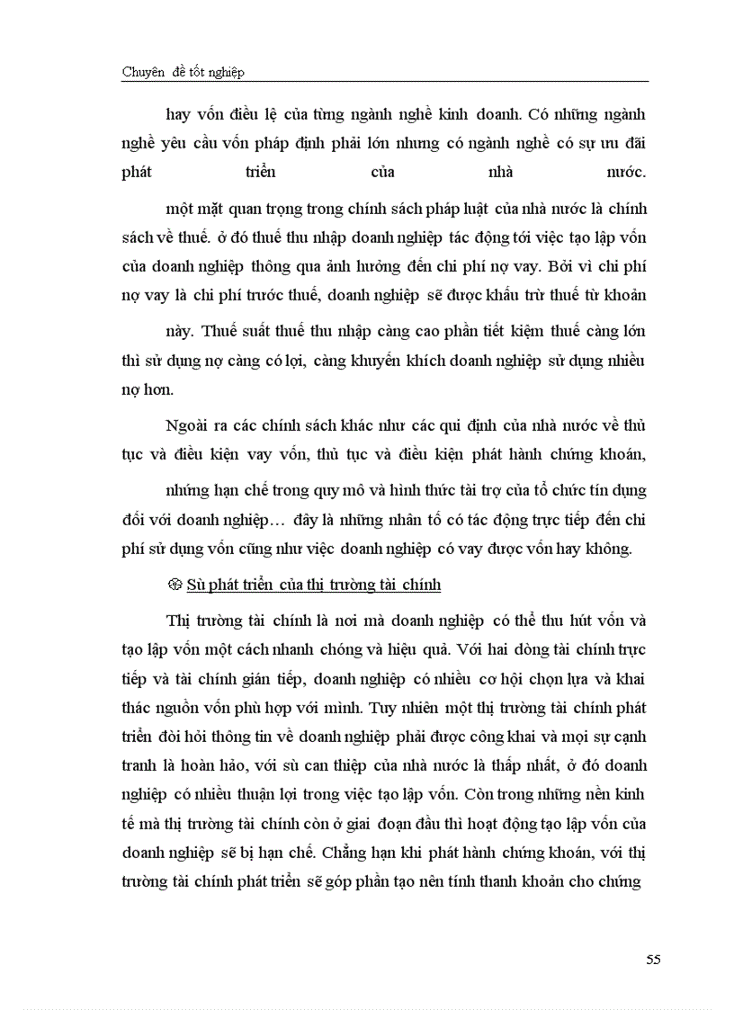 image for page Giải pháp chủ yếu tạo lập vốn cho hoạt động sản xuất kinh doanh ở Công ty cổ phần May Thăng Long