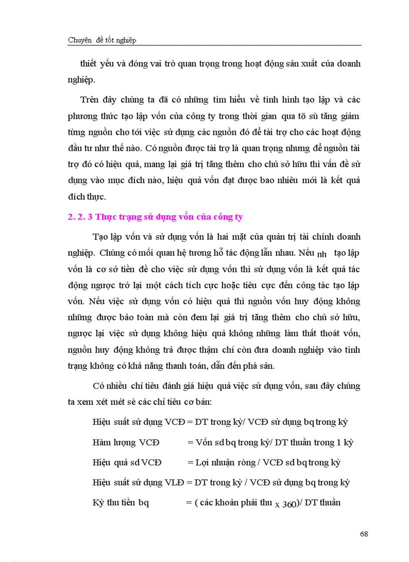 image for page Giải pháp chủ yếu tạo lập vốn cho hoạt động sản xuất kinh doanh ở Công ty cổ phần May Thăng Long