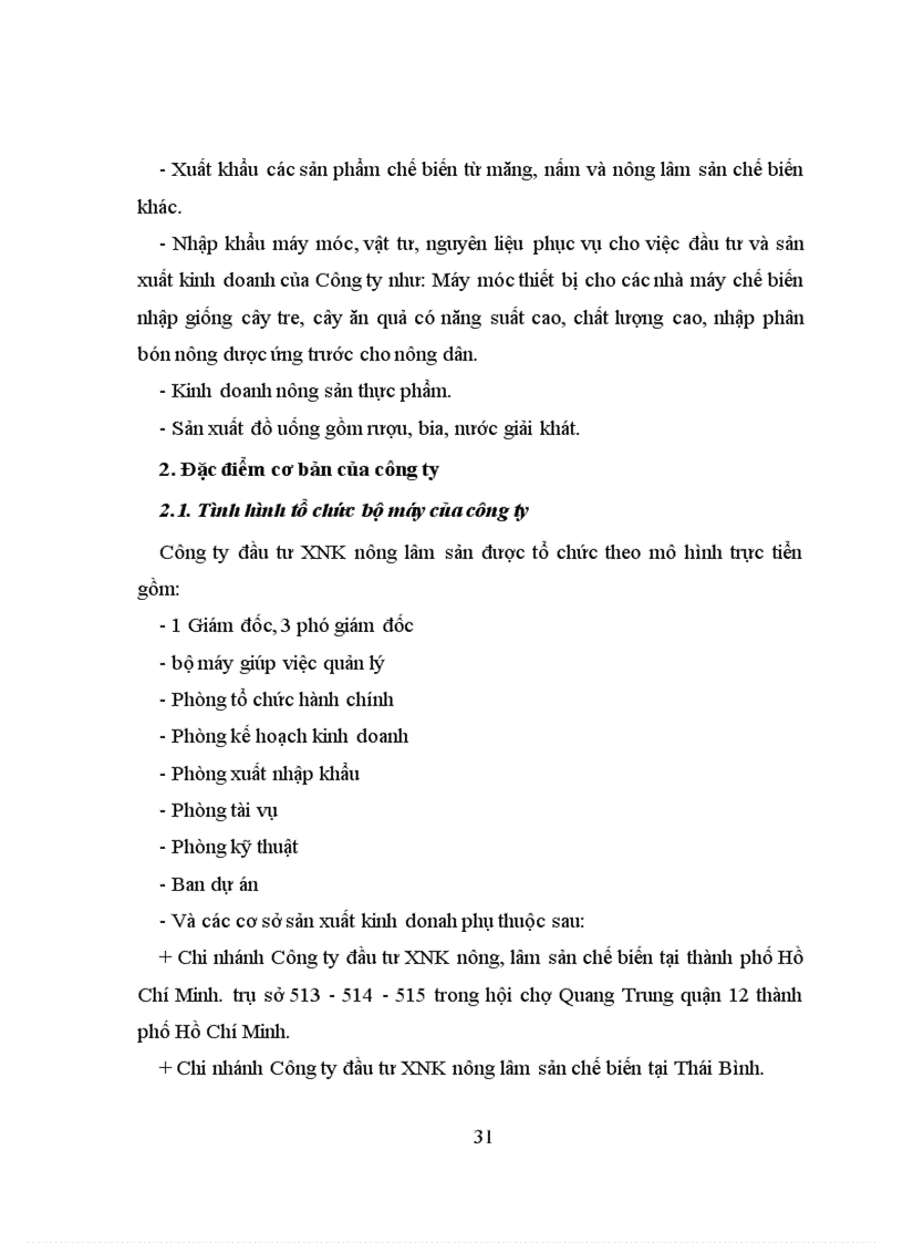image for page Một số biện pháp thúc đẩy công tác tiêu thụ sản phẩm của công ty Đâu tư xuất nhập khẩu nông, lâm sản chế biến