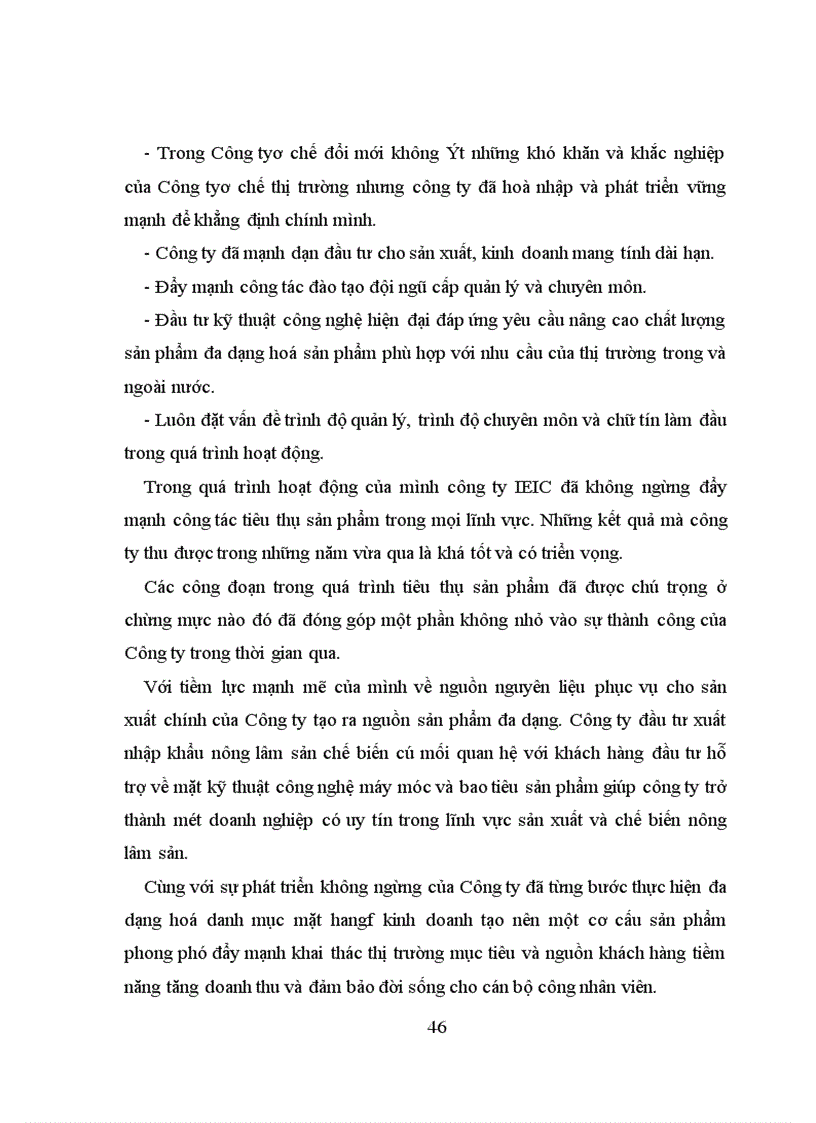 image for page Một số biện pháp thúc đẩy công tác tiêu thụ sản phẩm của công ty Đâu tư xuất nhập khẩu nông, lâm sản chế biến