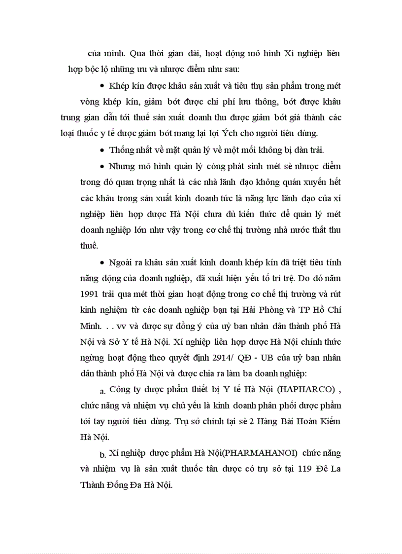 image for page Phương hướng và biện pháp nâng cao hiệu quả sử dụng vốn tại công ty dược phẩm thiết bị y tế Hà Nội