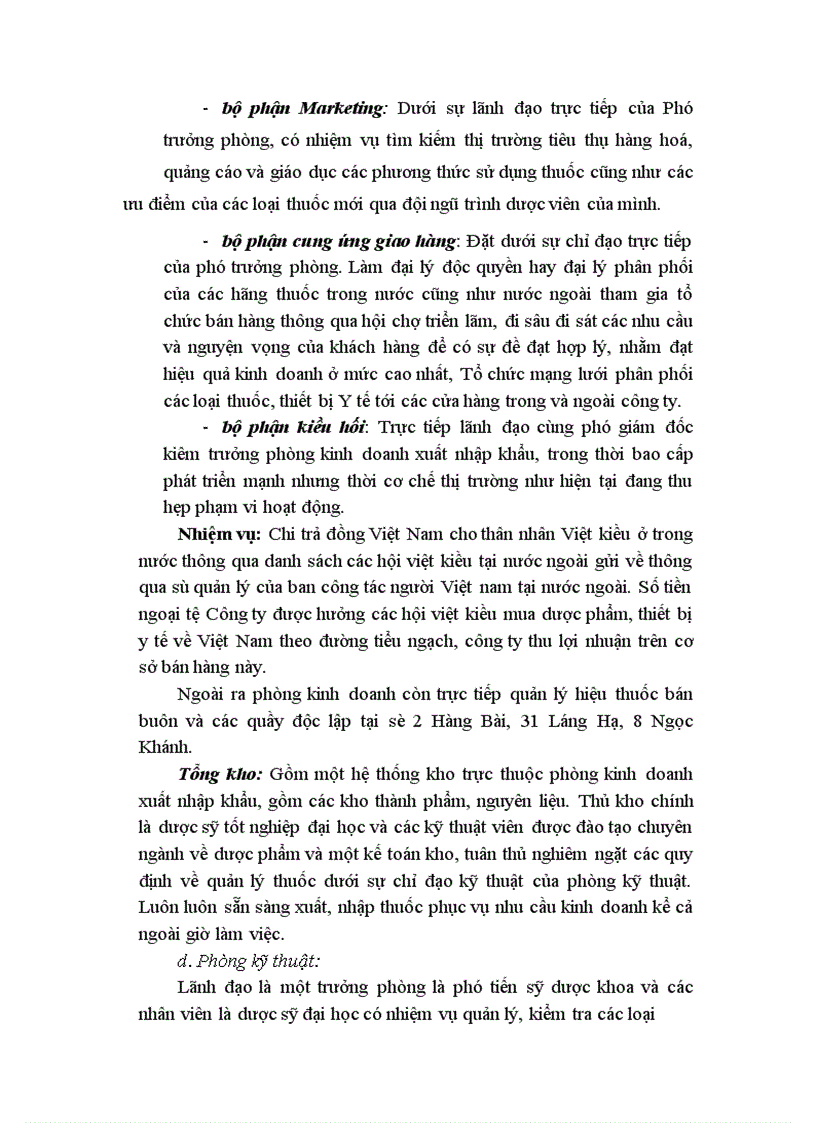 image for page Phương hướng và biện pháp nâng cao hiệu quả sử dụng vốn tại công ty dược phẩm thiết bị y tế Hà Nội