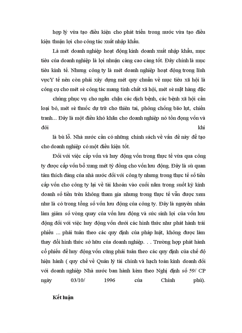 image for page Phương hướng và biện pháp nâng cao hiệu quả sử dụng vốn tại công ty dược phẩm thiết bị y tế Hà Nội