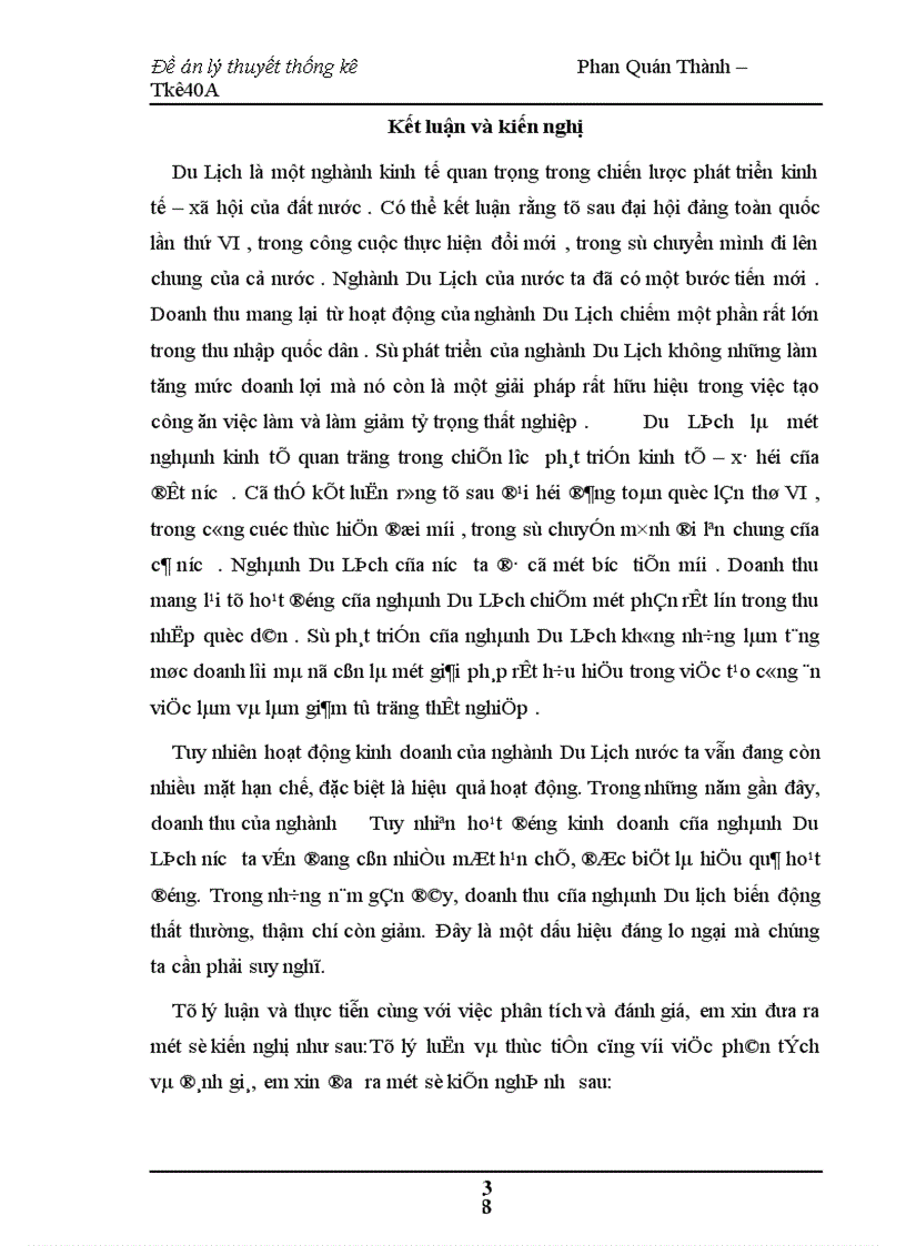 image for page Dãy số thời gian trong việc phân tích và dự đoán thống kê về Du Lịch