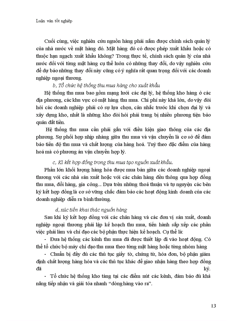 image for page Thực trạng và biện pháp thúc đẩy hoạt động xuất khẩu gạo ở Công ty Lương Thực Cấp I Lương Yên