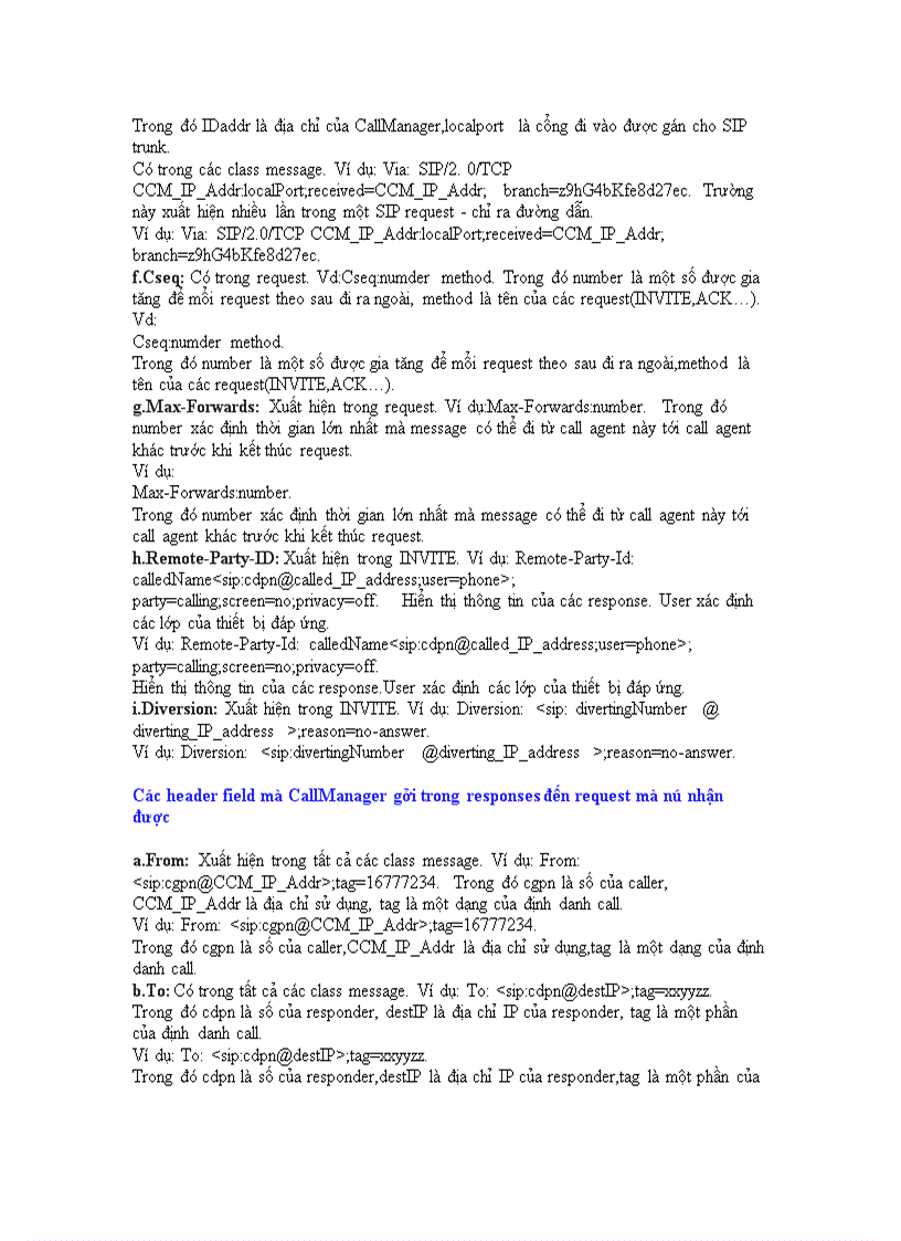 image for page Giao thức SIP: Tổng quan và cấu trúc