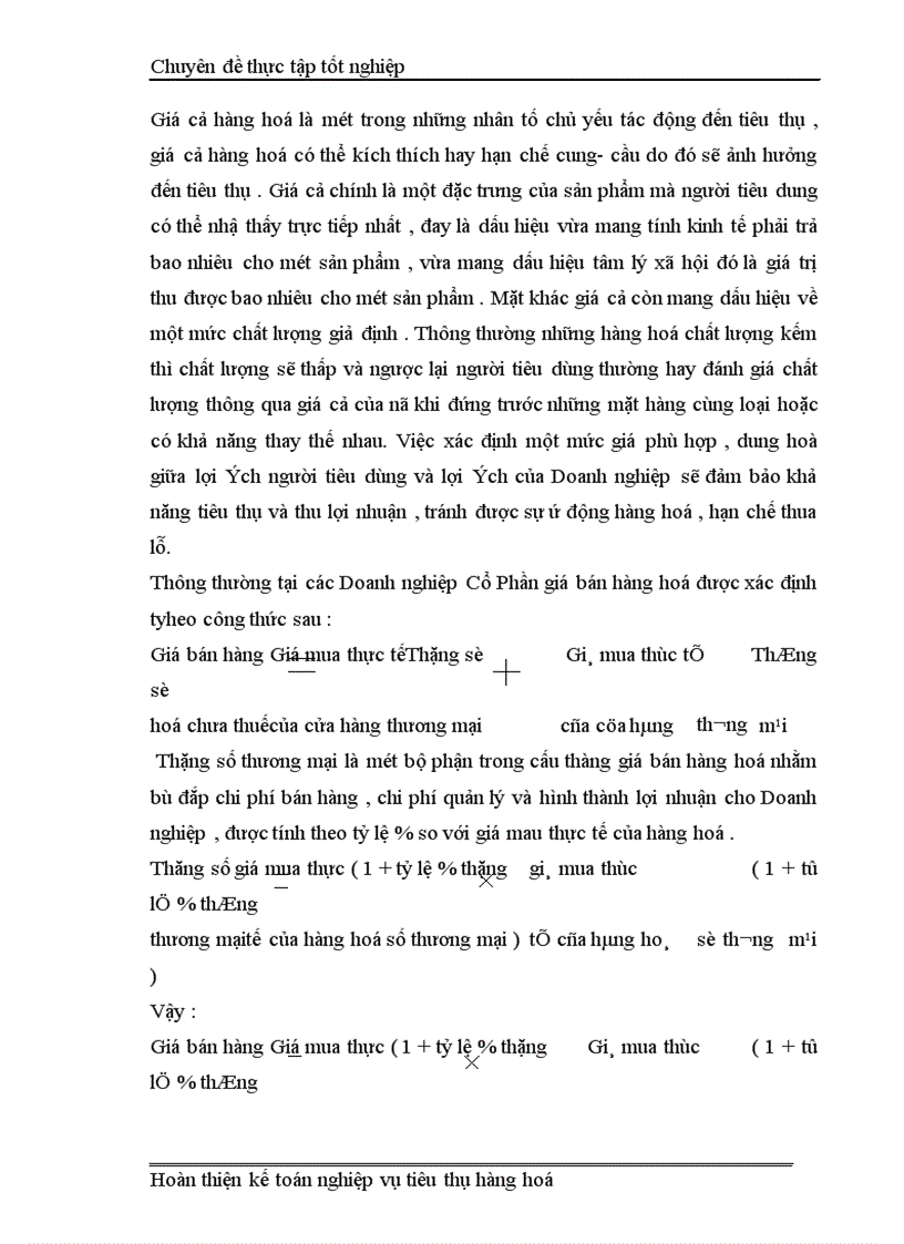 image for page Kế Toán Thành Phẩm Tiêu Thụ và Xác Định kết quả tiêu thụ tại Công ty cổ phần Tứ Gia