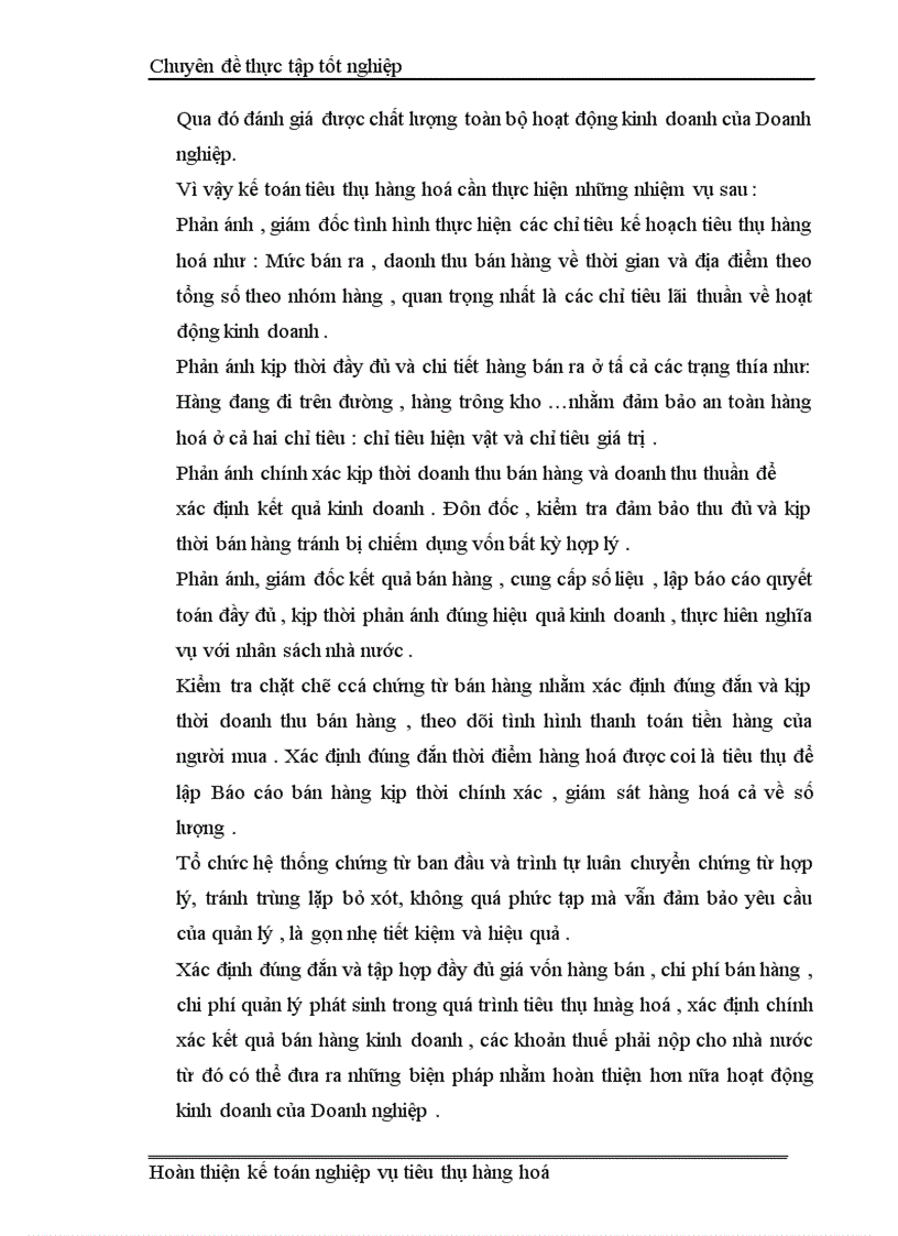 image for page Kế Toán Thành Phẩm Tiêu Thụ và Xác Định kết quả tiêu thụ tại Công ty cổ phần Tứ Gia