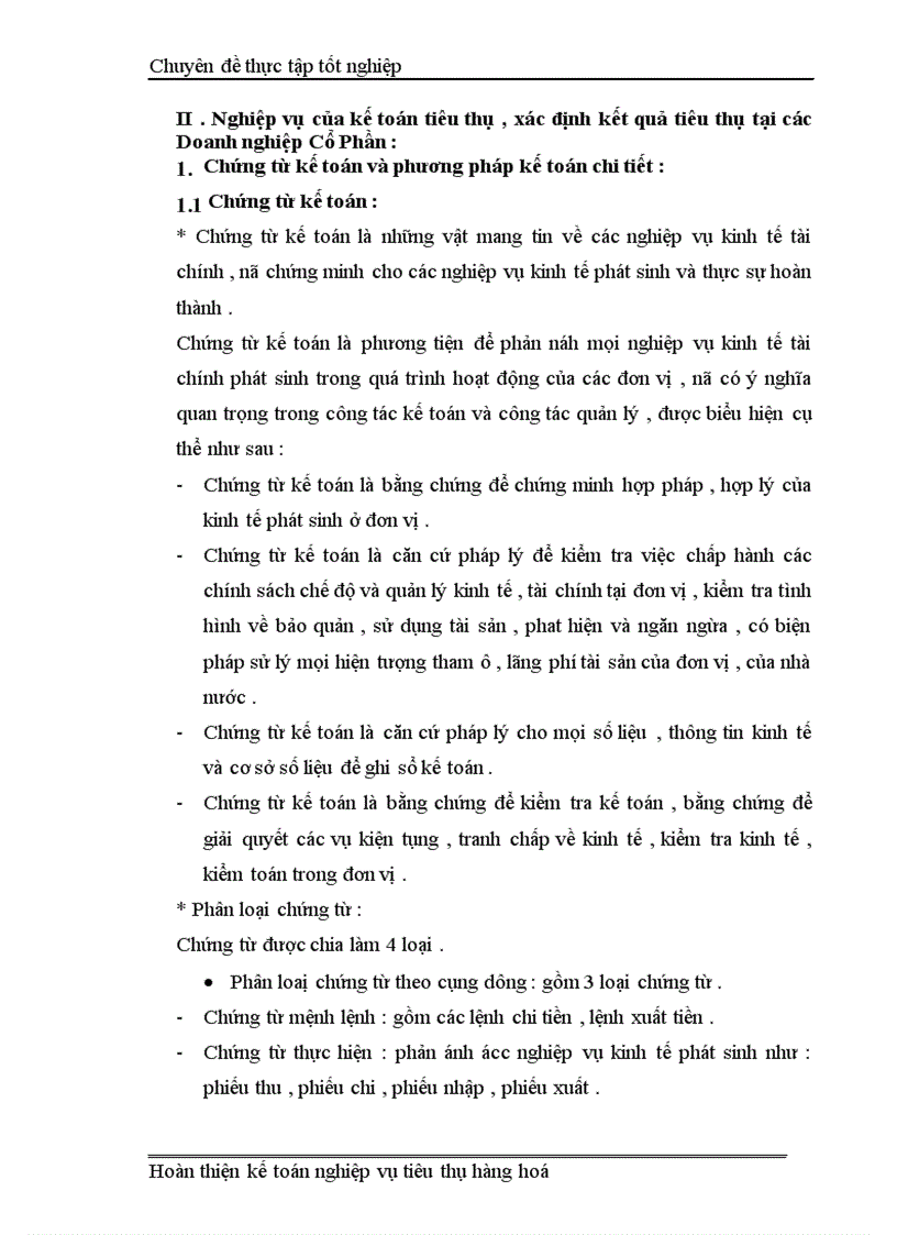 image for page Kế Toán Thành Phẩm Tiêu Thụ và Xác Định kết quả tiêu thụ tại Công ty cổ phần Tứ Gia
