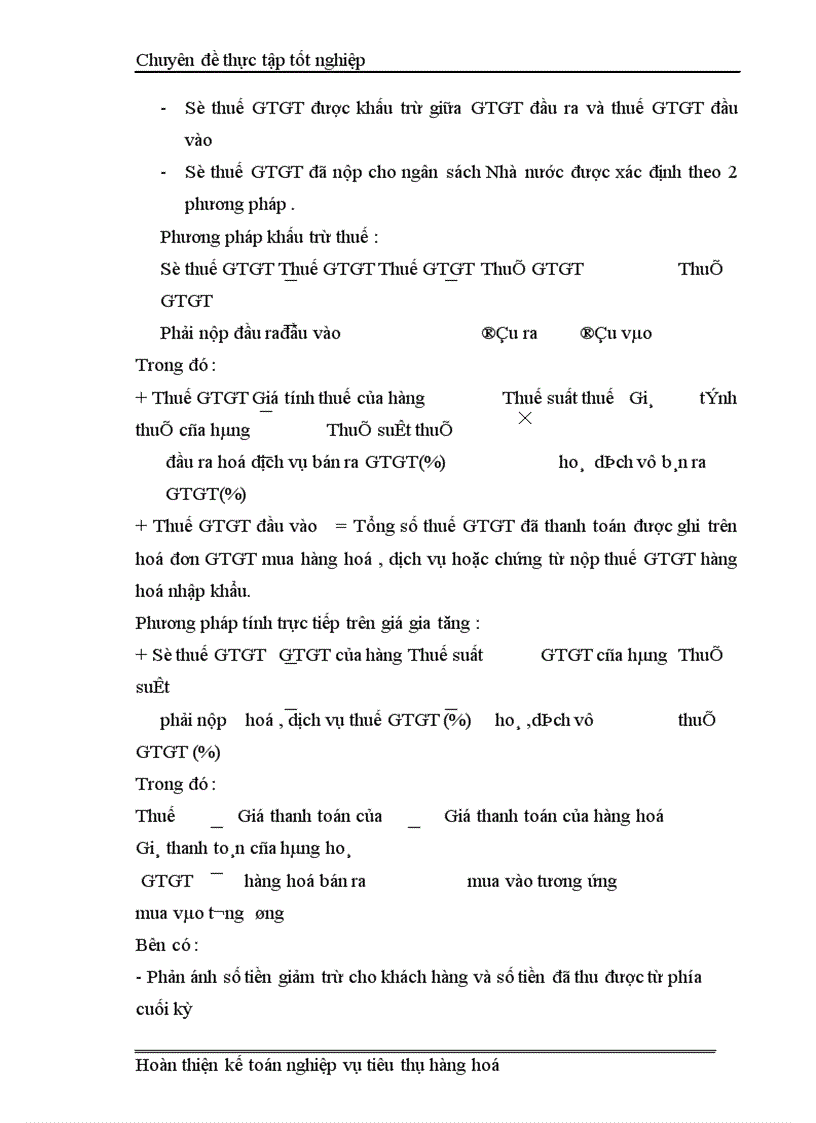 image for page Kế Toán Thành Phẩm Tiêu Thụ và Xác Định kết quả tiêu thụ tại Công ty cổ phần Tứ Gia