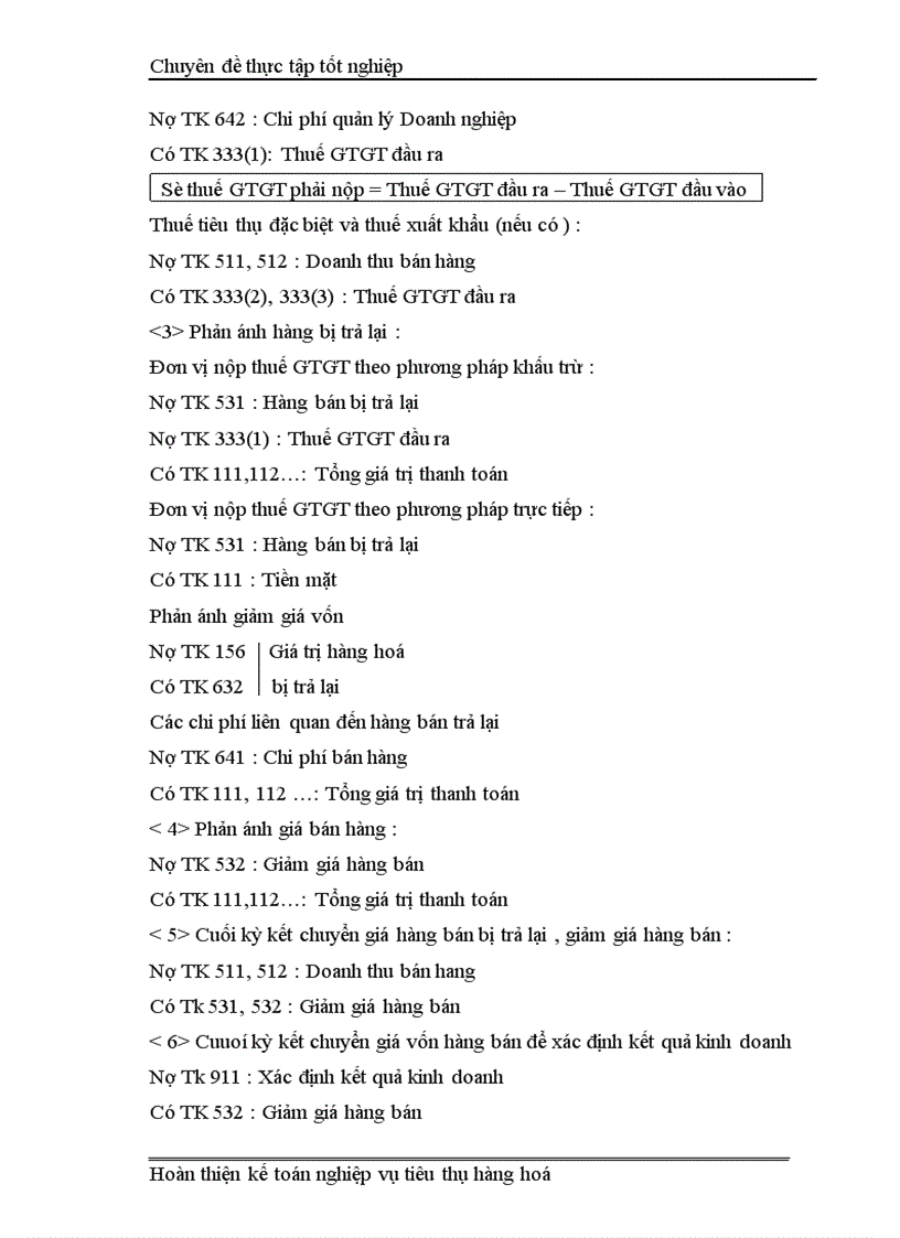 image for page Kế Toán Thành Phẩm Tiêu Thụ và Xác Định kết quả tiêu thụ tại Công ty cổ phần Tứ Gia